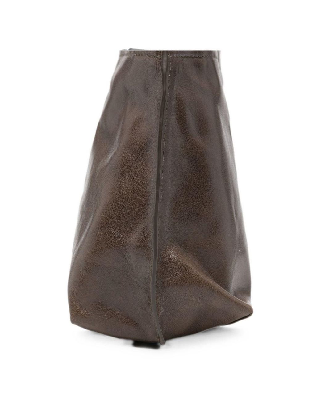 Lihann George Brown Elli Leather Tote Bag