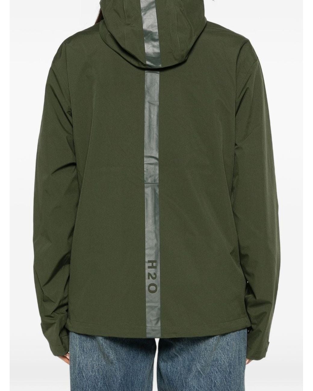 H2O SPORTSWEAR Green Bornholm Rain Jacket
