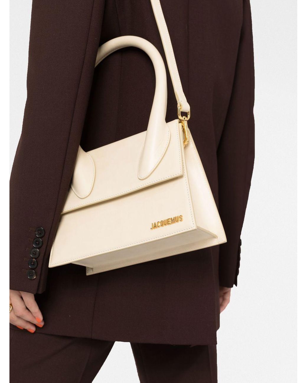 Jacquemus Le Grand Chiquito Leather Top-Handle Bag
