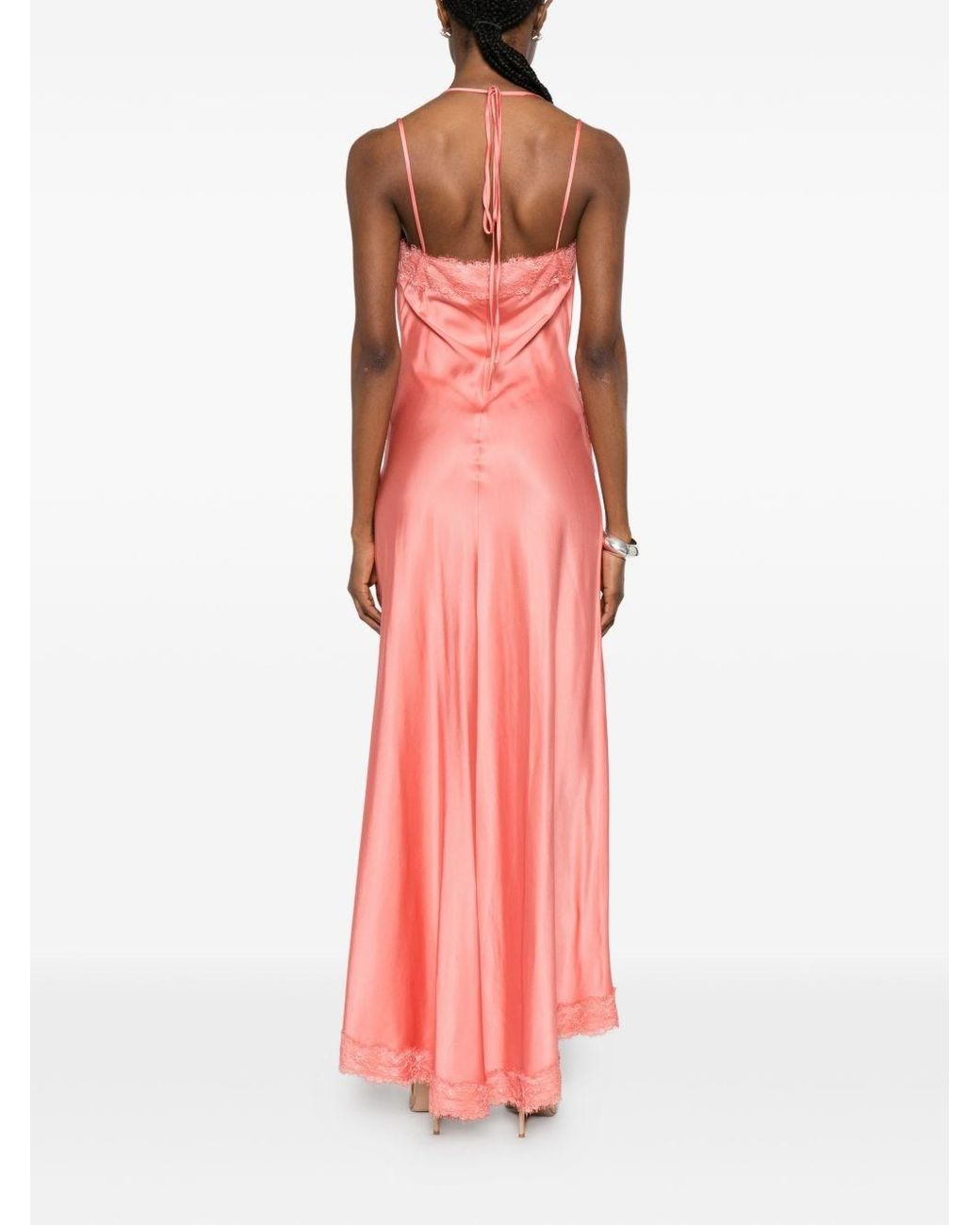 LES FILLES D'EVA Pink Viscose Dress