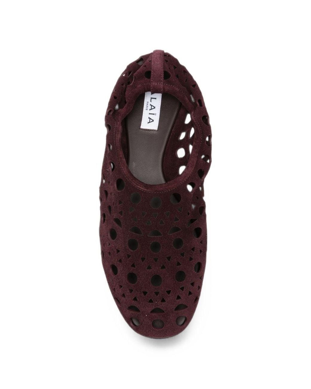 Alaïa White Neo Vienne Slippers