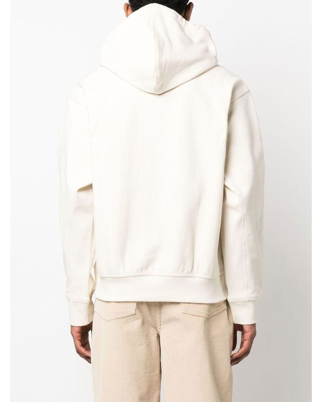 Carhartt White Hoodie With Logo for men