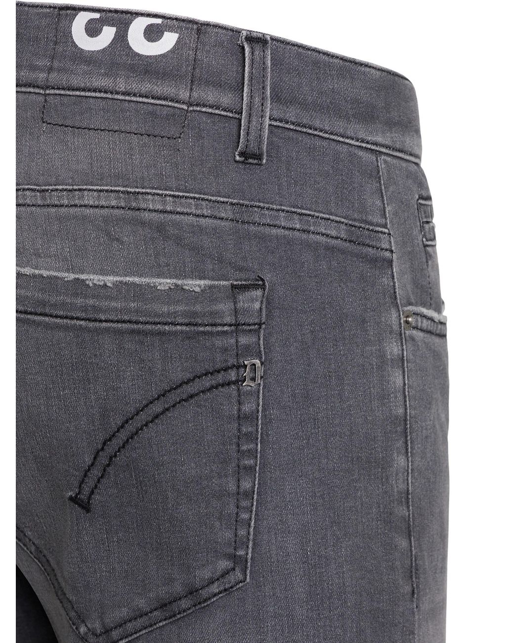Dondup Gray George Slim-Fit Jeans for men