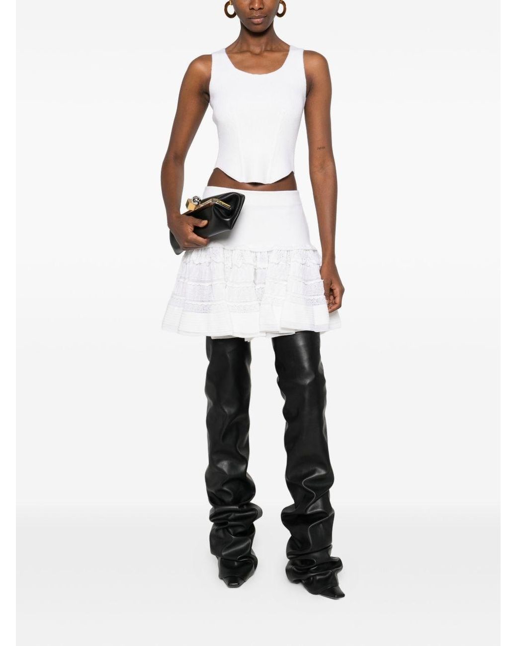 Alaïa White Alaã¯A Tops