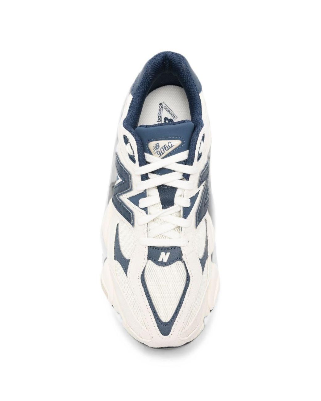 New Balance White 9060 Sneakers for men
