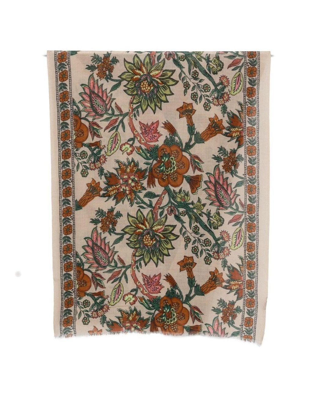 PATCHOULI Metallic Printed Wool Stole