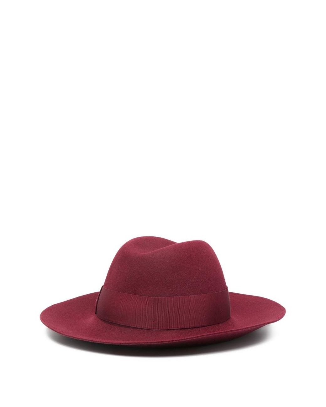 Borsalino Purple Claudette Wool Hat