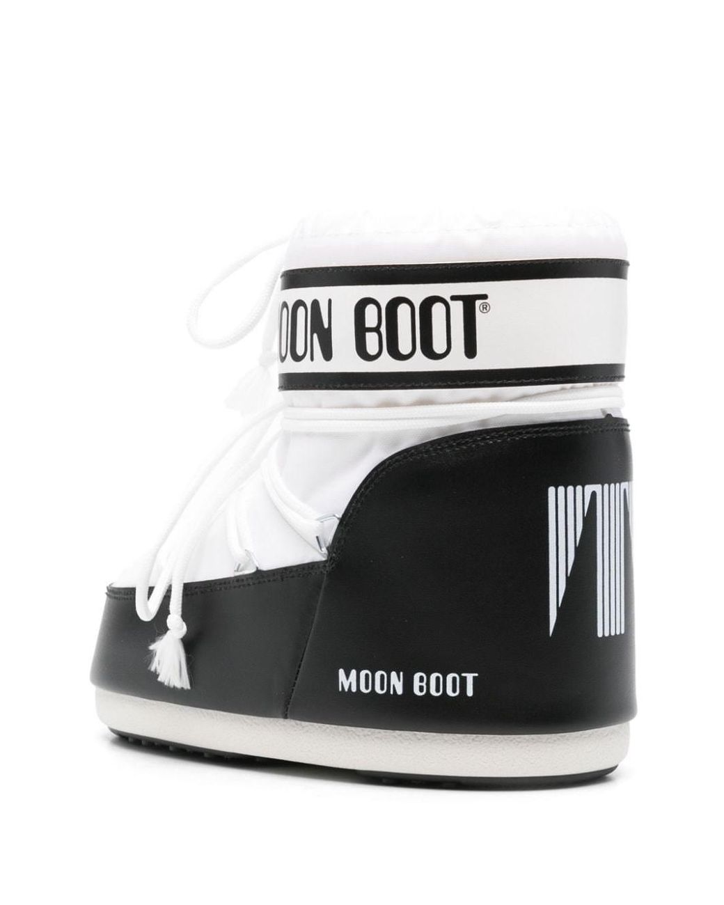 Moon Boot White Icon Low Snow Boots for men