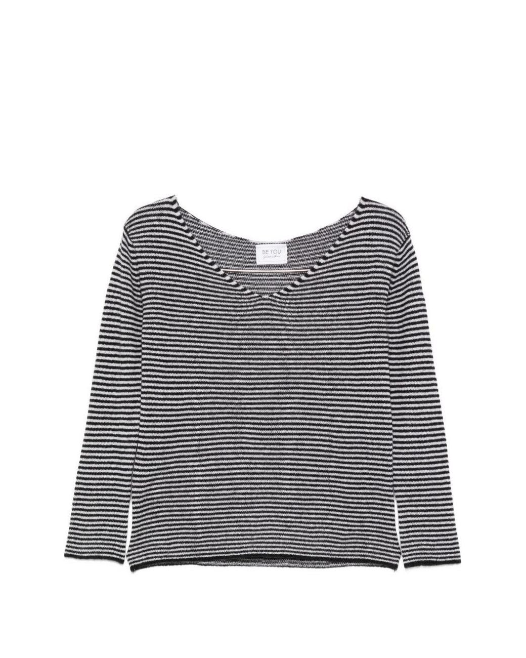 Be You Gray Cashmere V-Necked Sweater