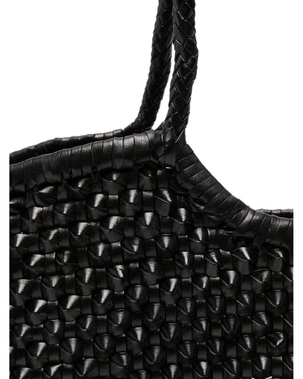 Borsa Nantucket Basket di Dragon Diffusion in Black