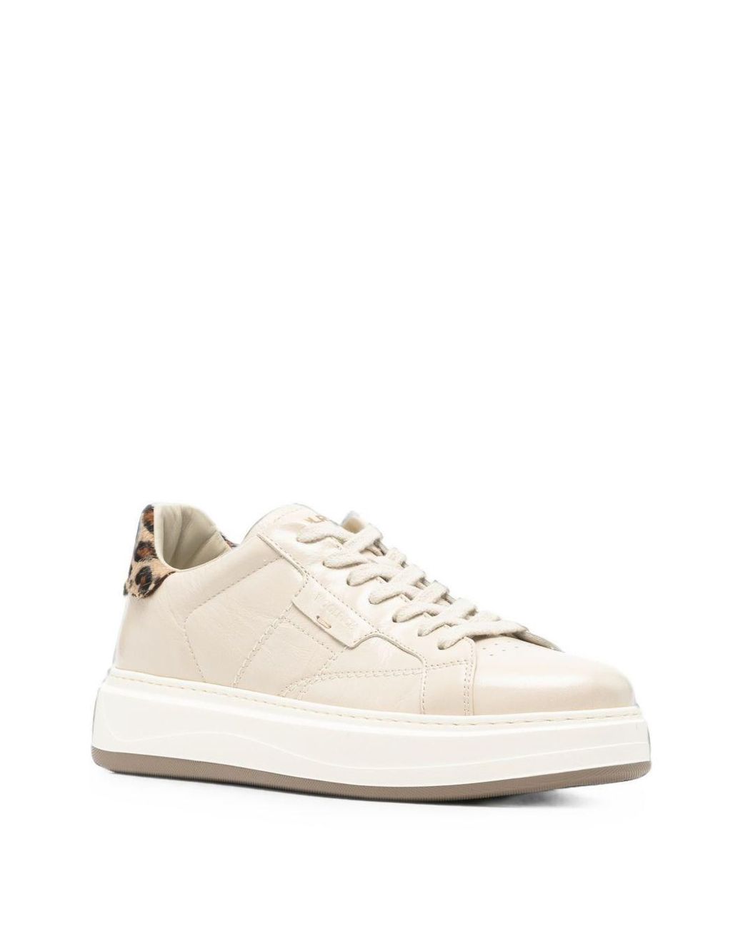 Woolrich White Leather Sneaker