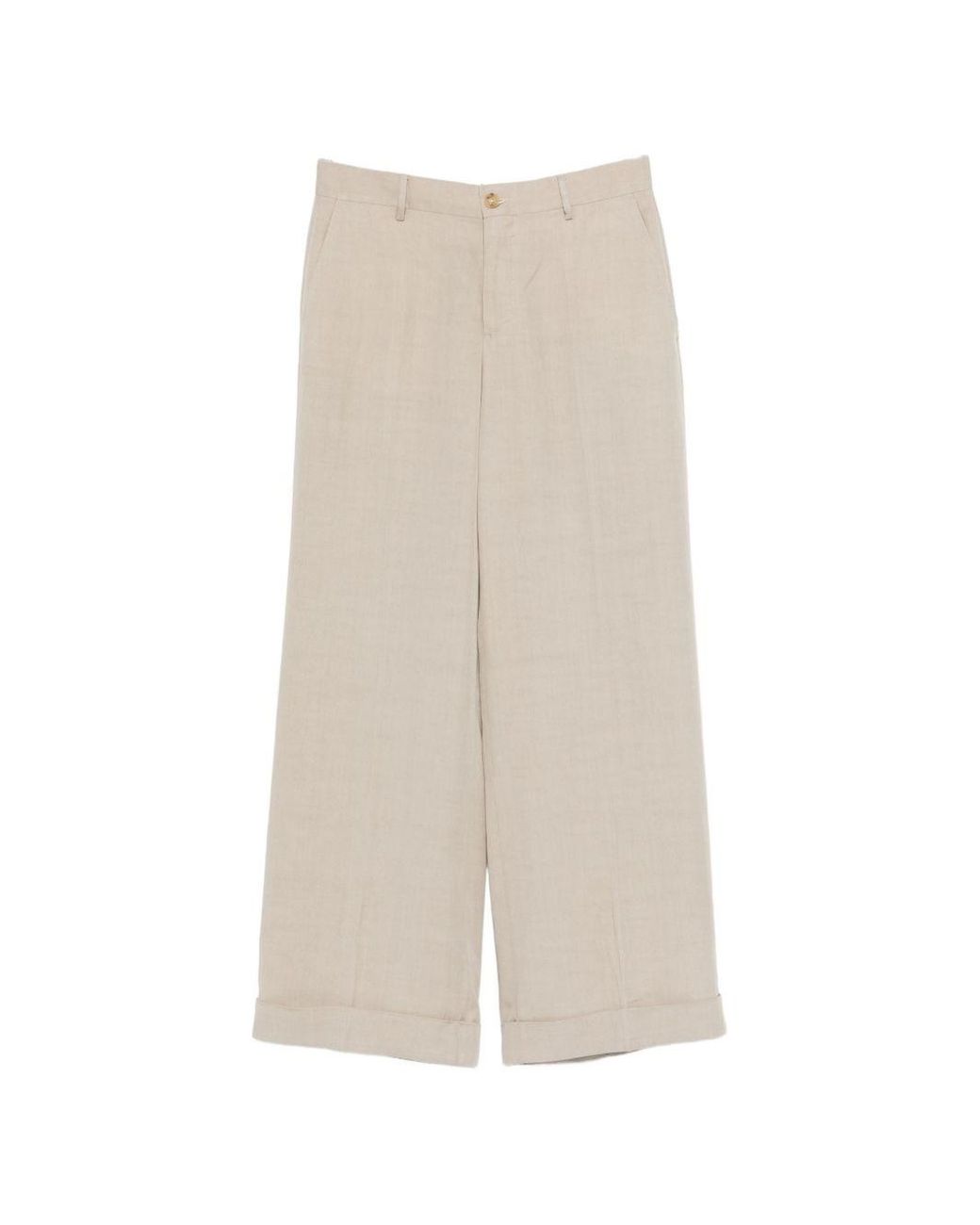L.b.m. 1911 White Wide-Leg Trousers