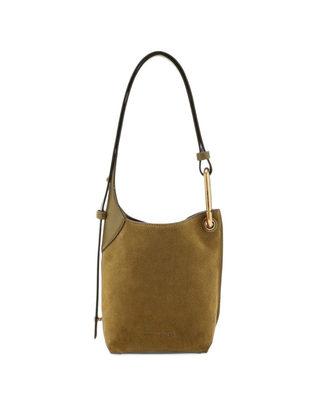 Marc Jacobs Metallic Scene Small Leather Bucket Bag