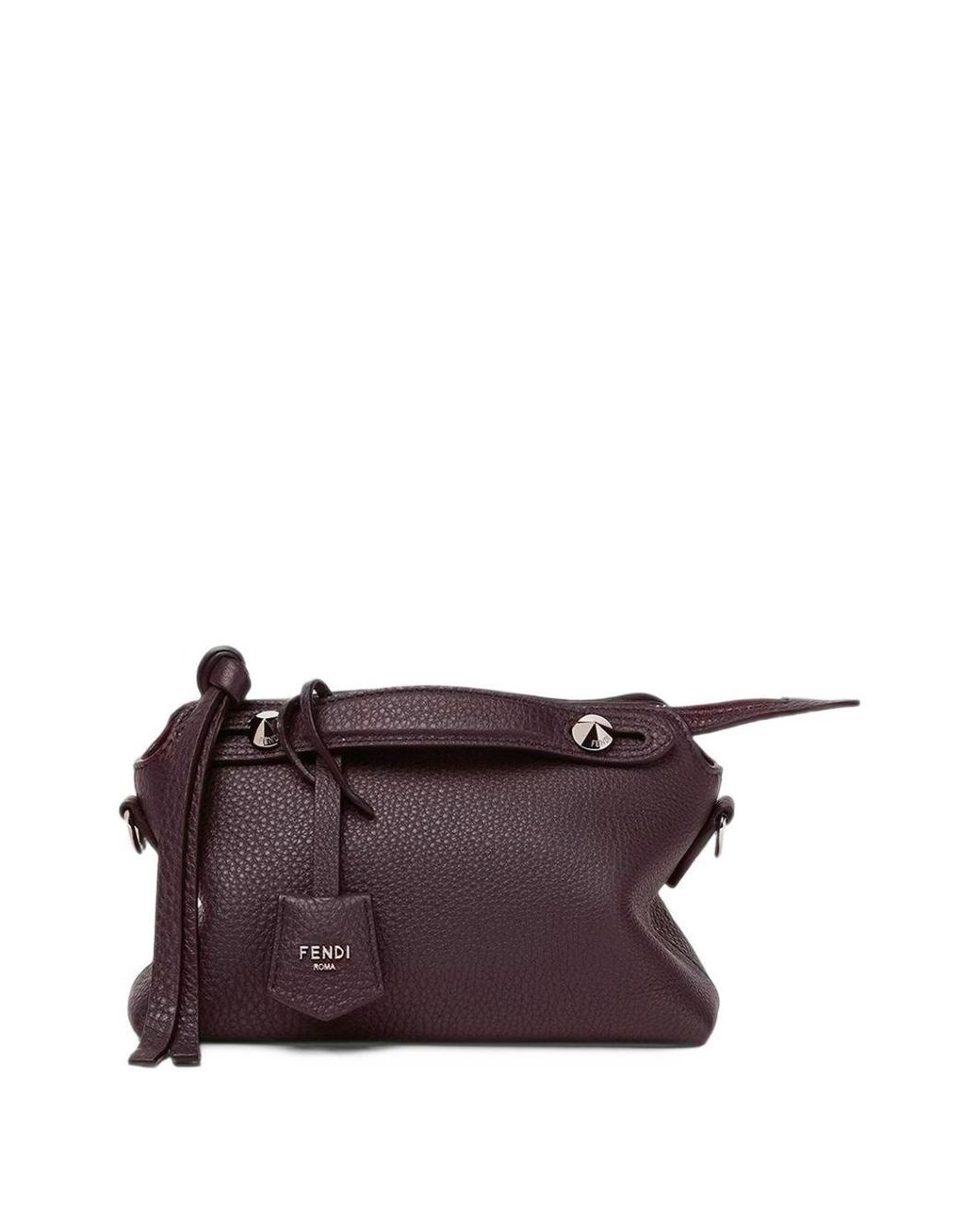 Fendi Brown By The Way Mini Leather Handbag