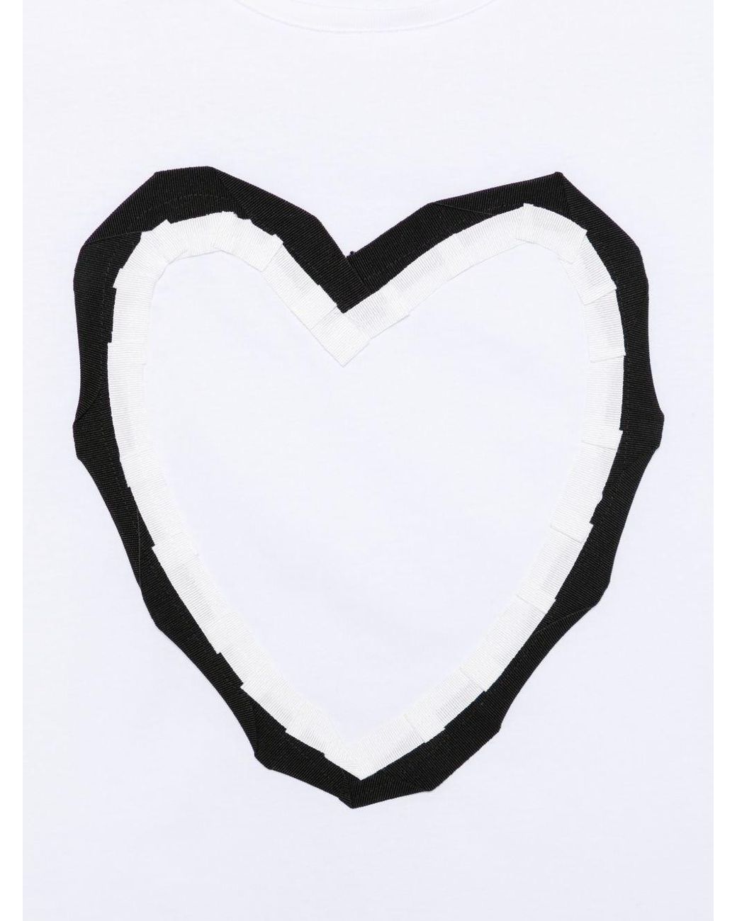 ALESSANDRO ENRIQUEZ Blue Printed T-Shirt With Heart Mot