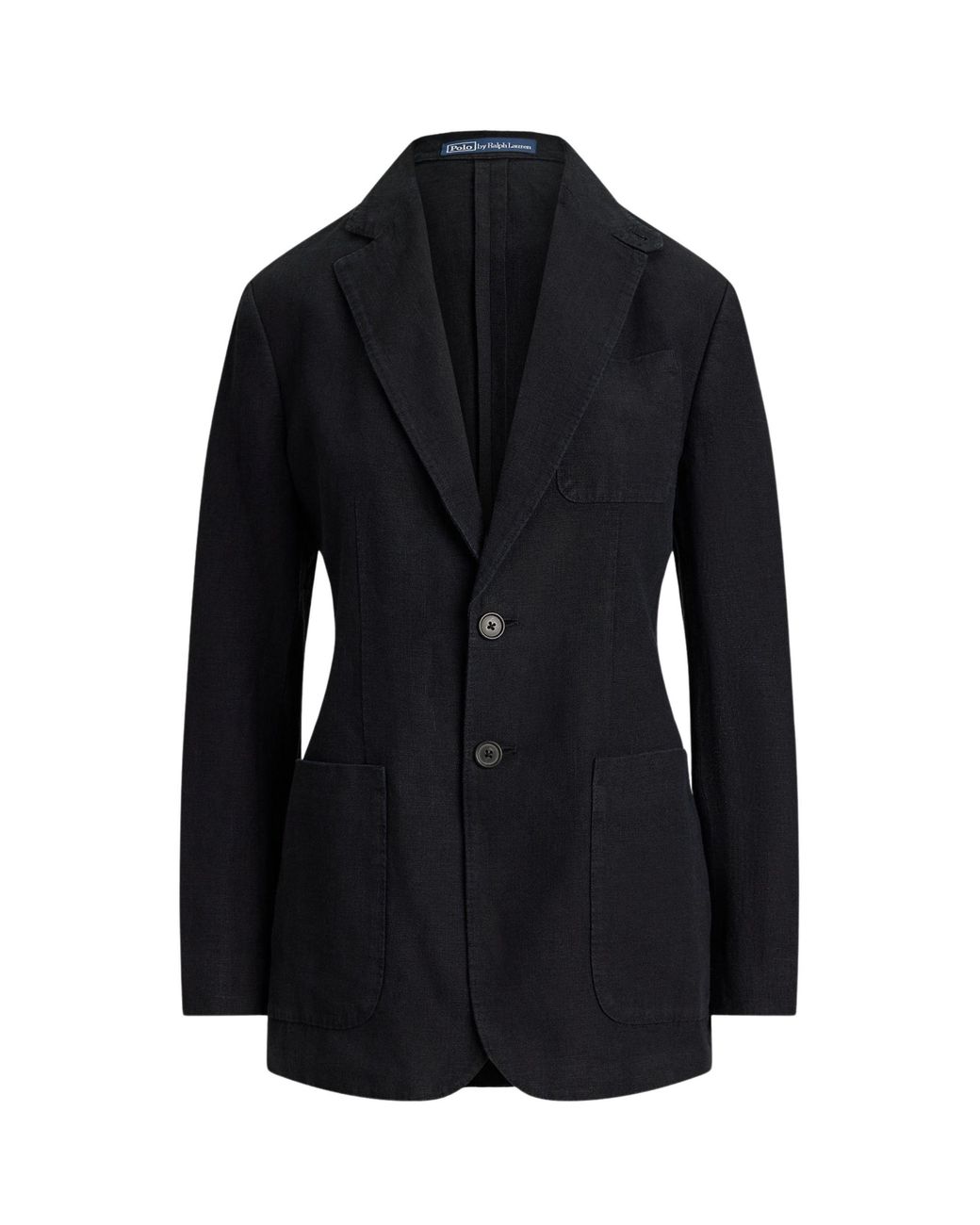 Polo Ralph Lauren Black Linen Blazer
