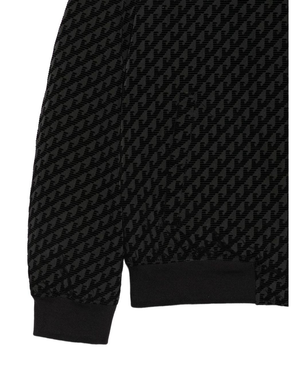 Emporio Armani Black Nylon Down Jacket for men