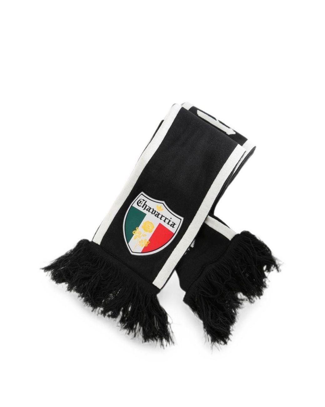 ADIDAS X WILLY CHAVARRIA Black Logo Scarf for men