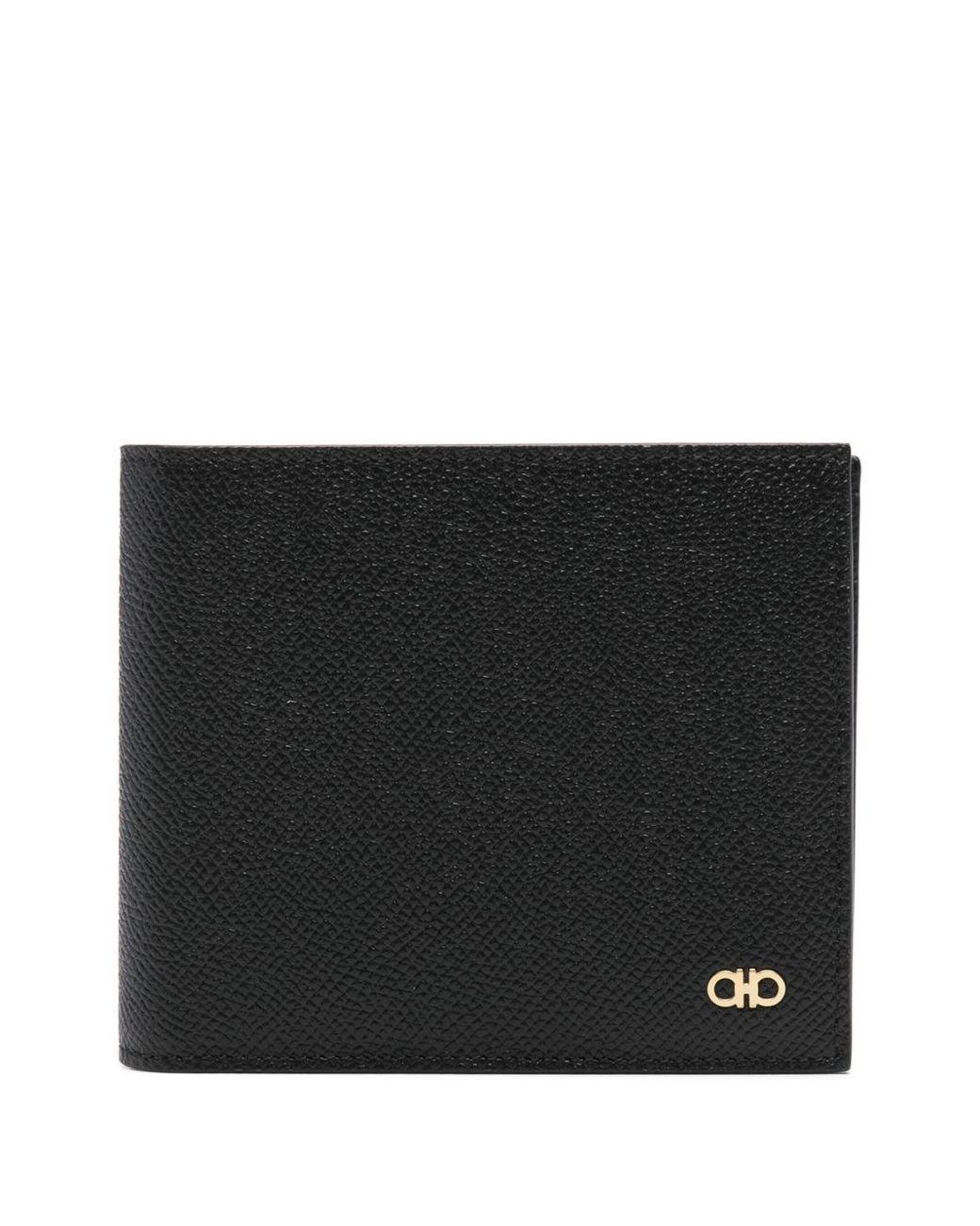 Ferragamo Black Micro Gancio Wallet for men
