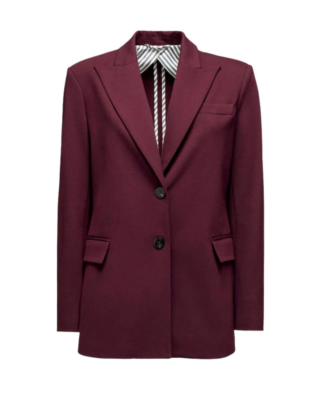 VI TO VI Purple Anyway Blazer