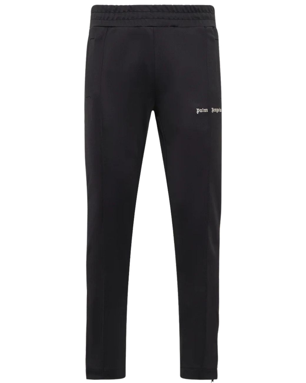 Palm Angels Blue Logo Trousers for men