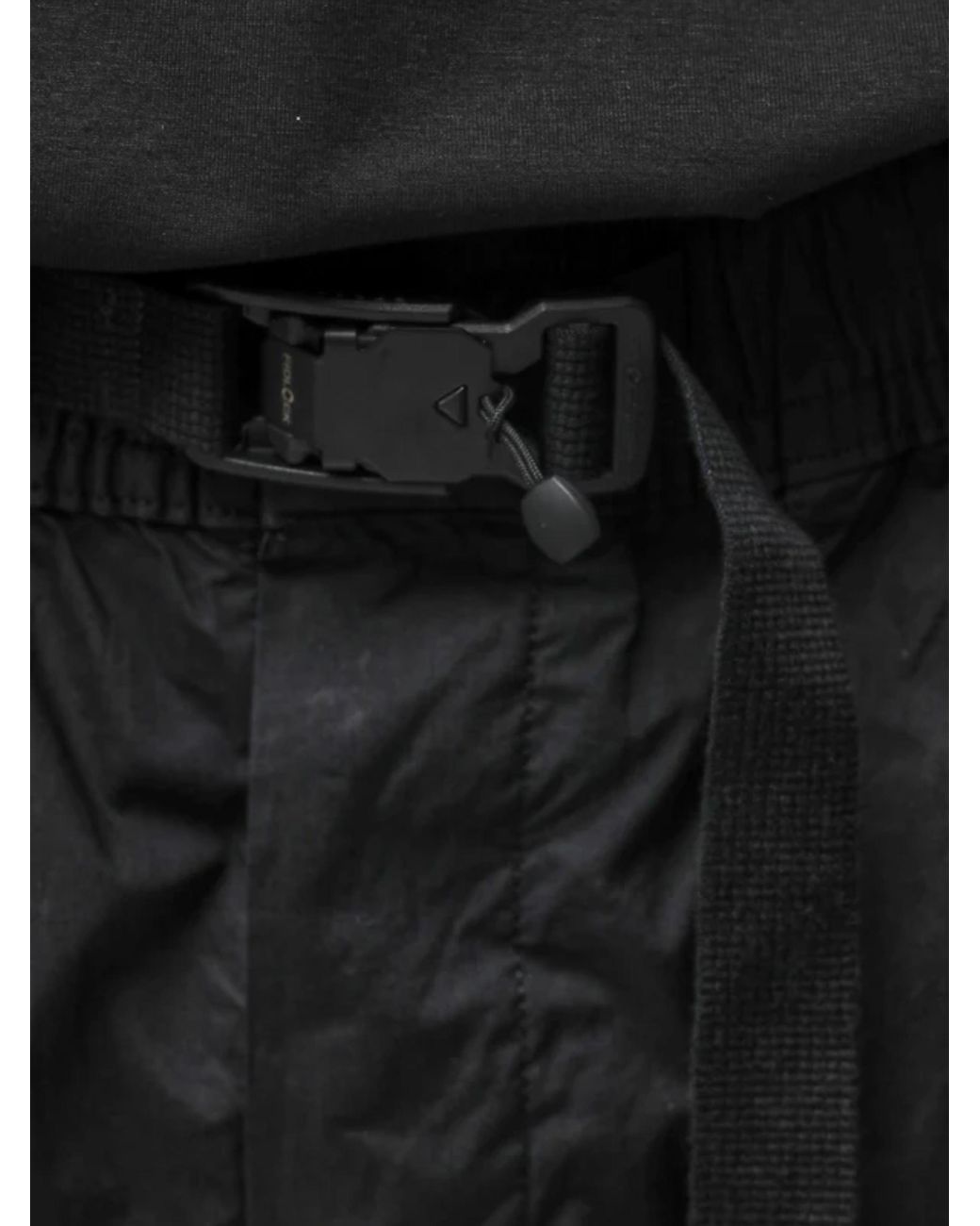 Thom Krom Black Cargo Trousers for men