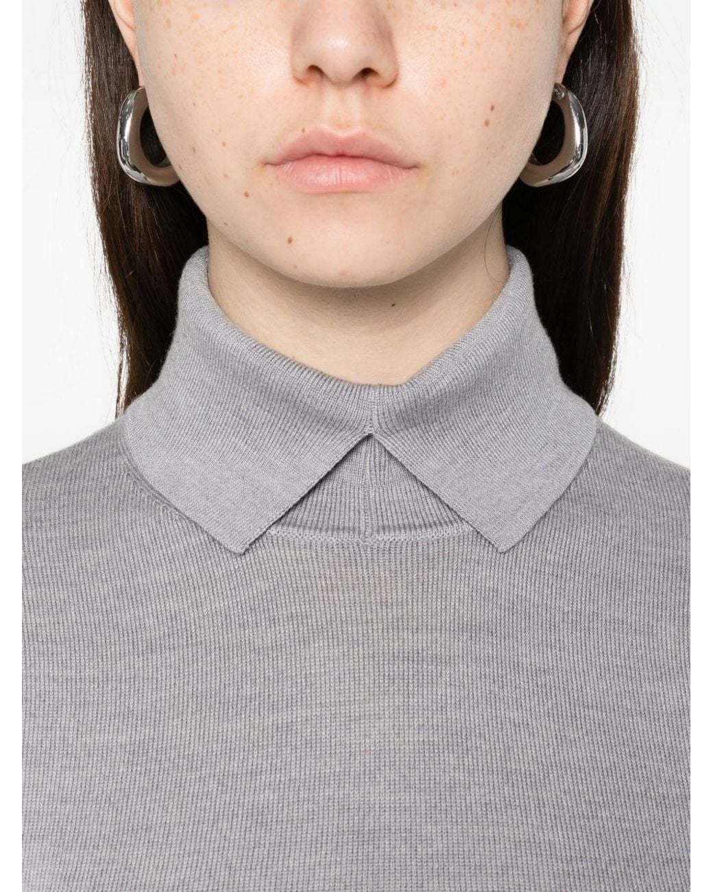 Herskind Gray Perry Wool Sweater