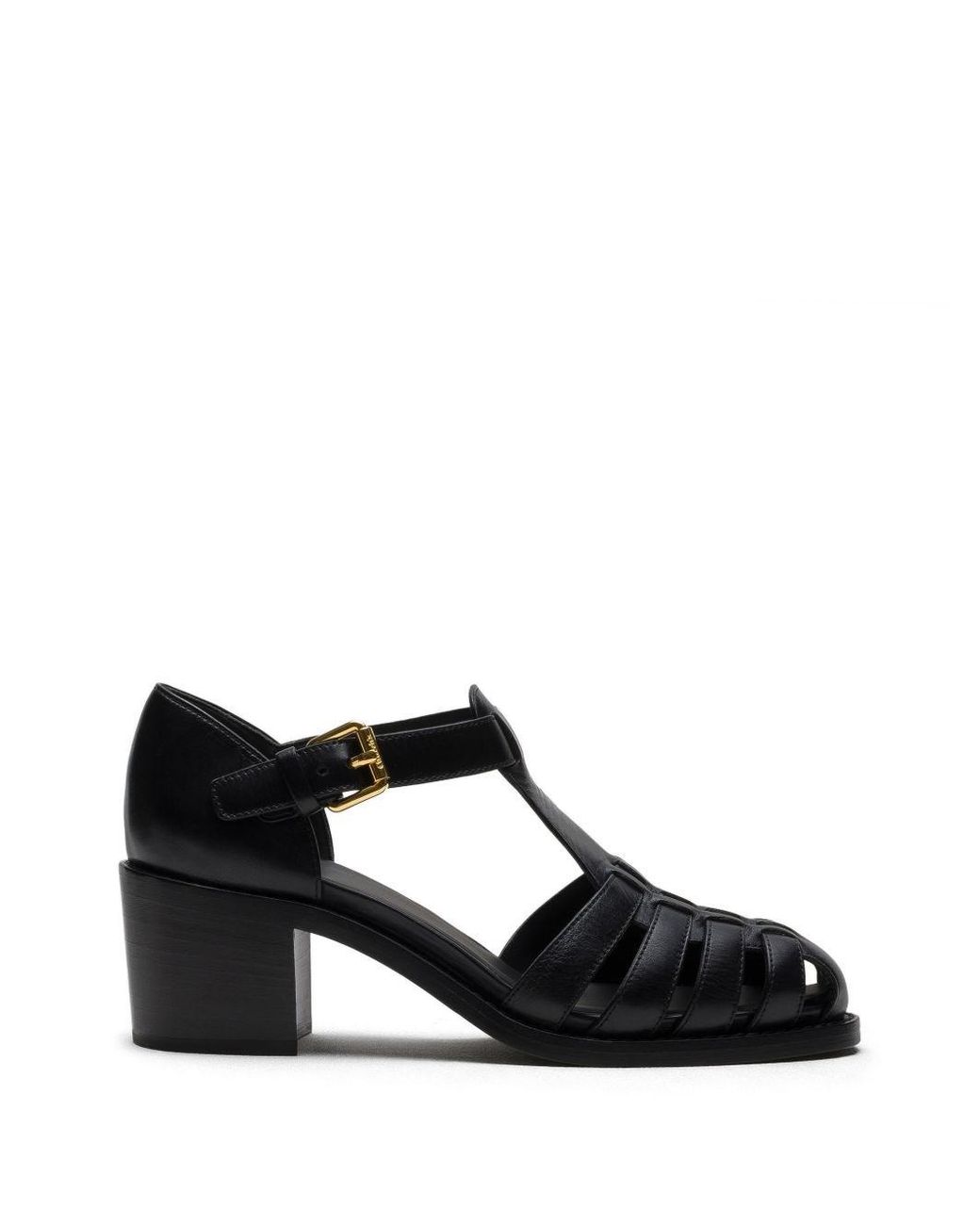 Church's Black Kelsey Leather Sandals