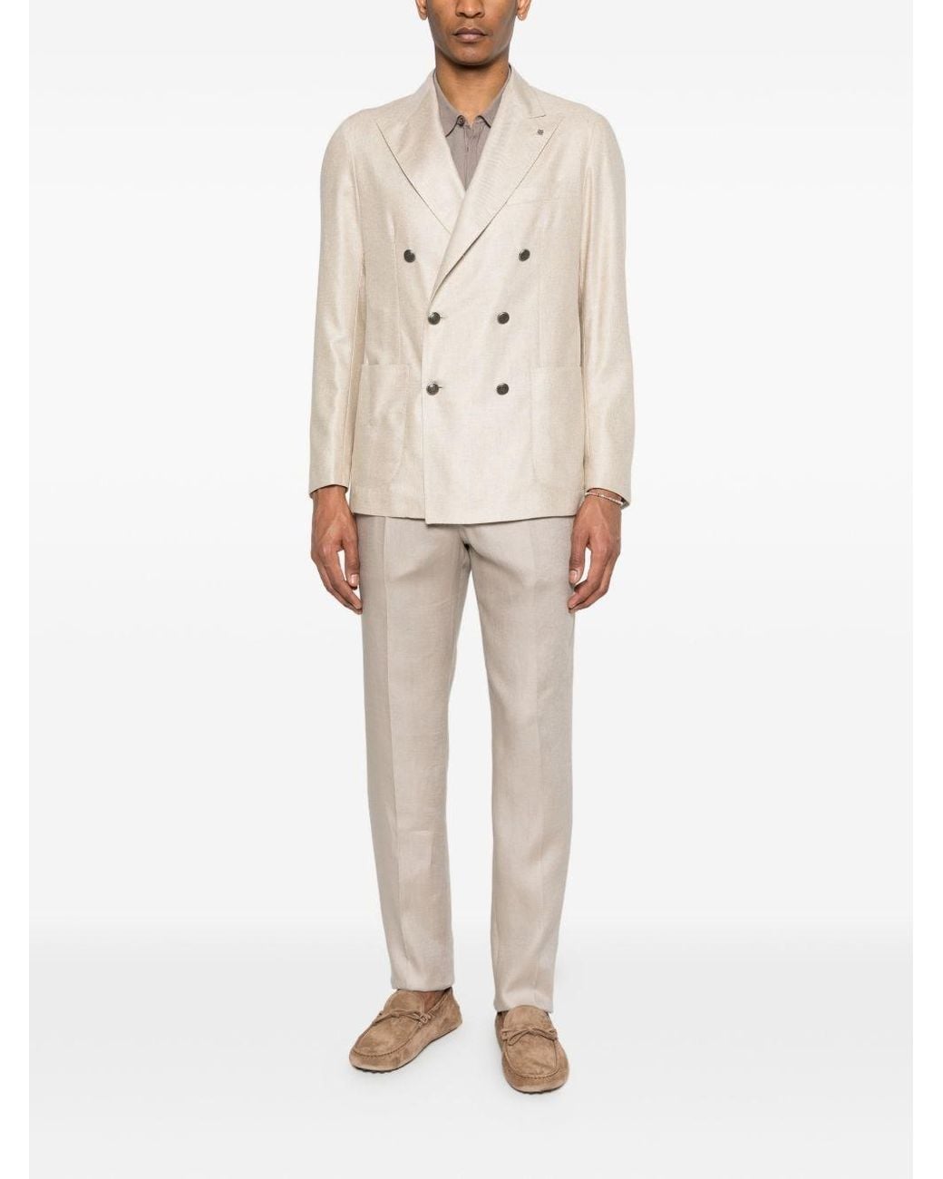 Tagliatore Gray Icoman Trousers for men