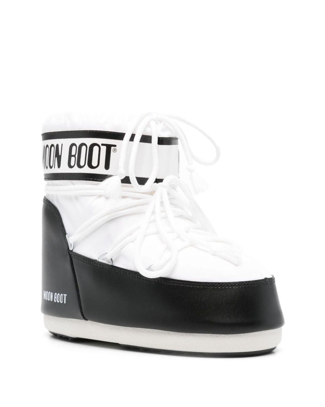 Moon Boot White Icon Low Snow Boots for men