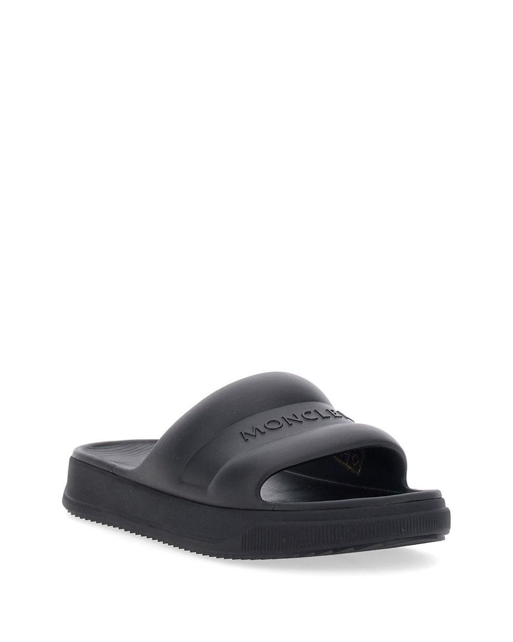 Moncler Black Altive Pool Slides