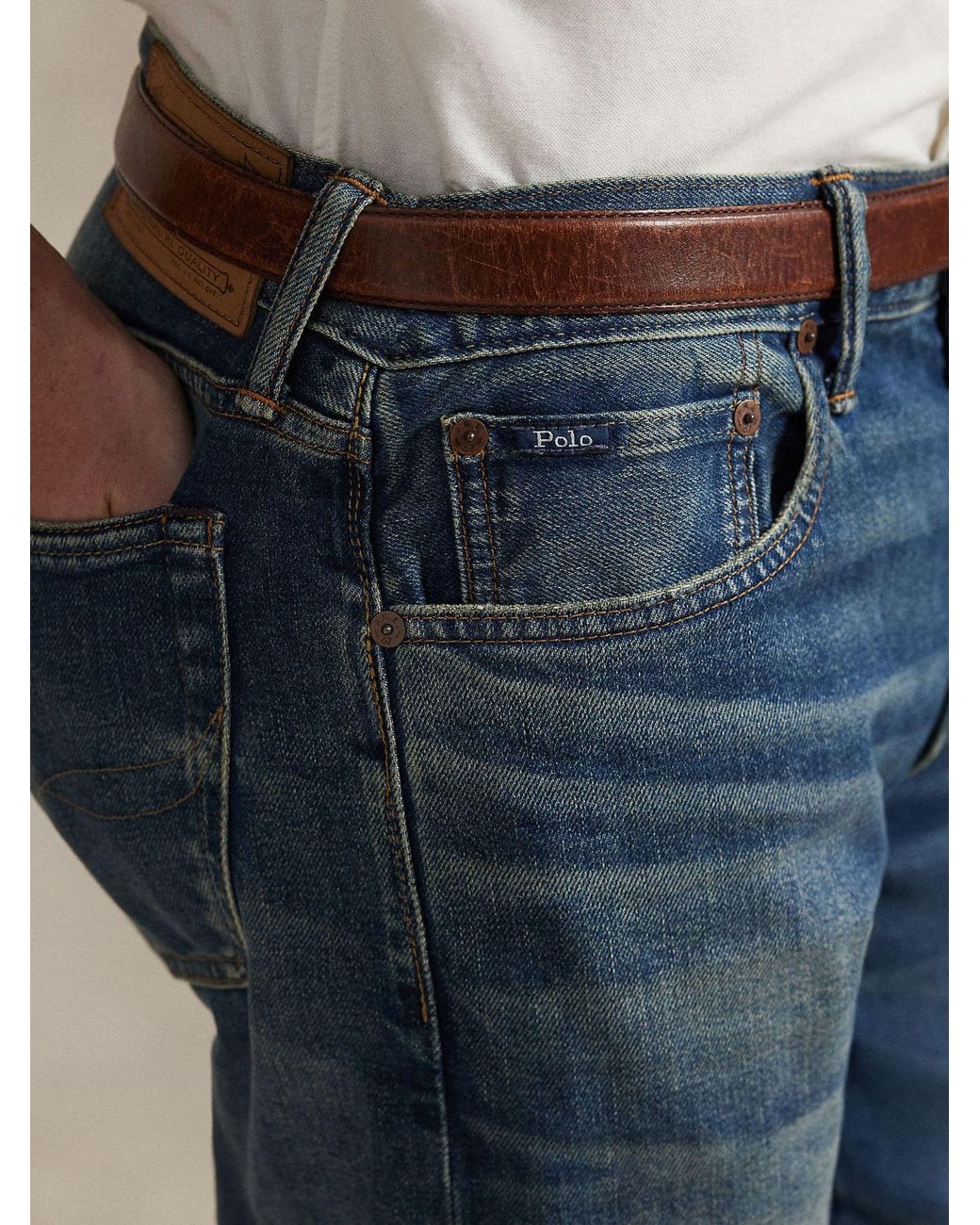 Polo Ralph Lauren Blue Sullivan Jeans for men
