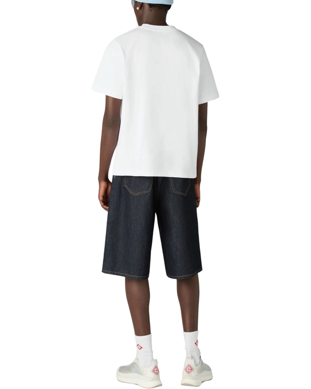 Casablanca White Tennis Club Icon T-Shirt for men