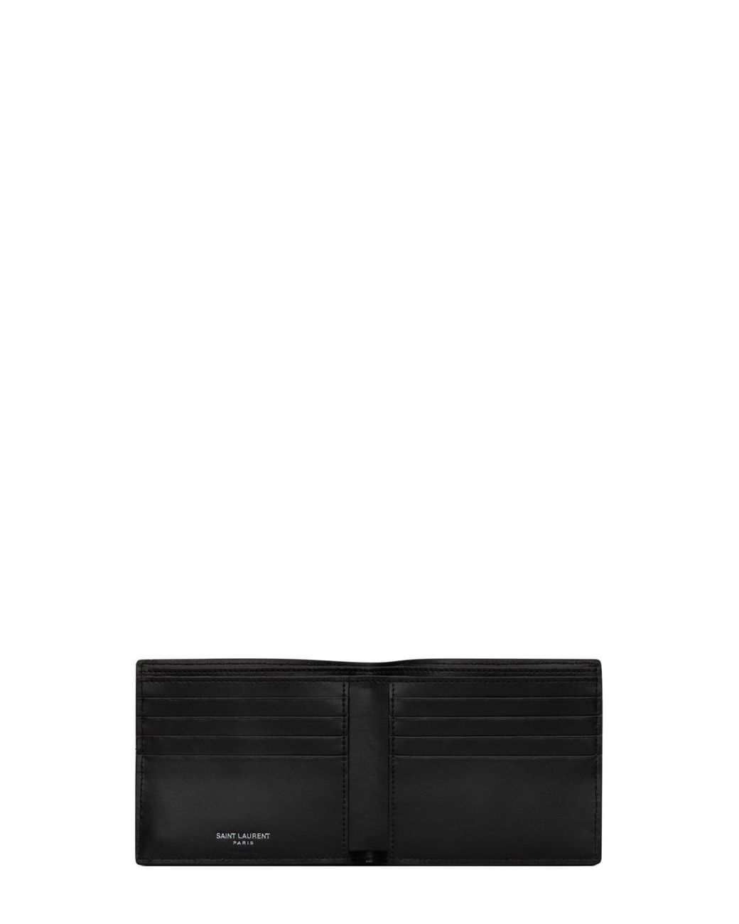 Porta Carte Tiny Cassandre di Saint Laurent in White da Uomo