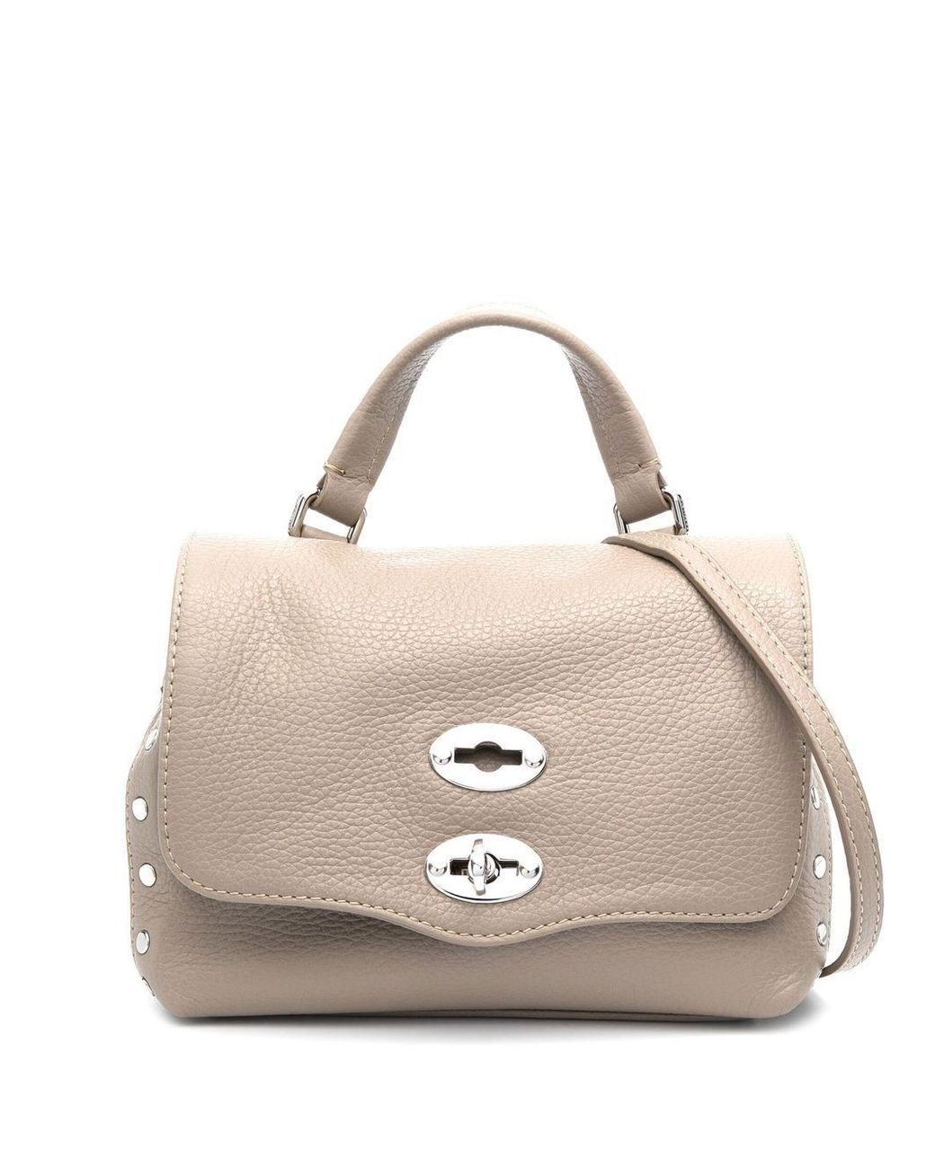 Zanellato Natural Postina Daily Baby Leather Handbag