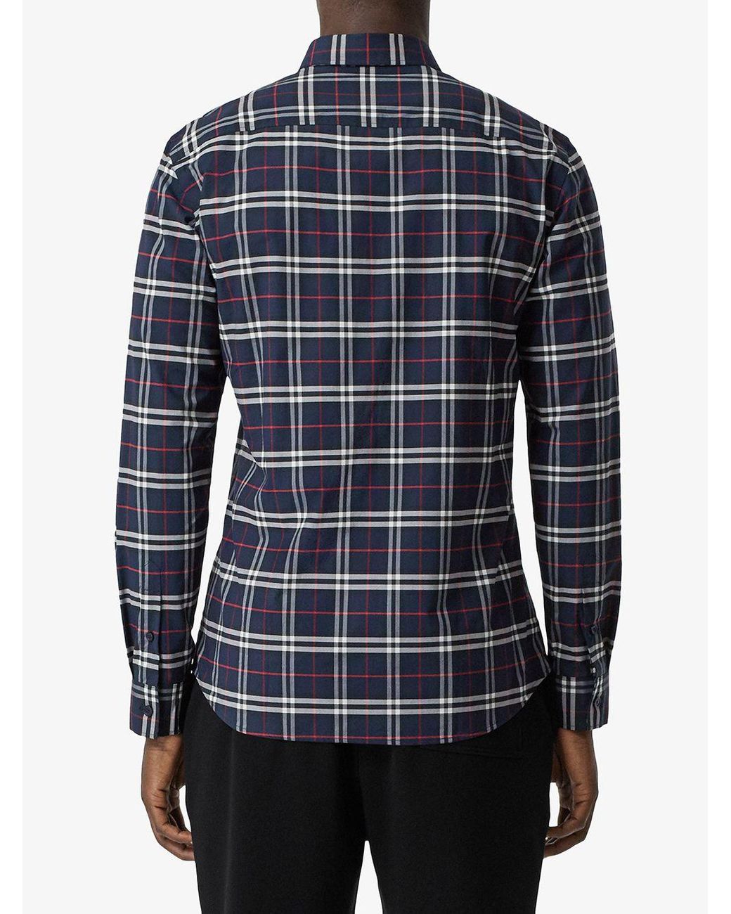 Burberry Cotton Alexander Plaid Regular 