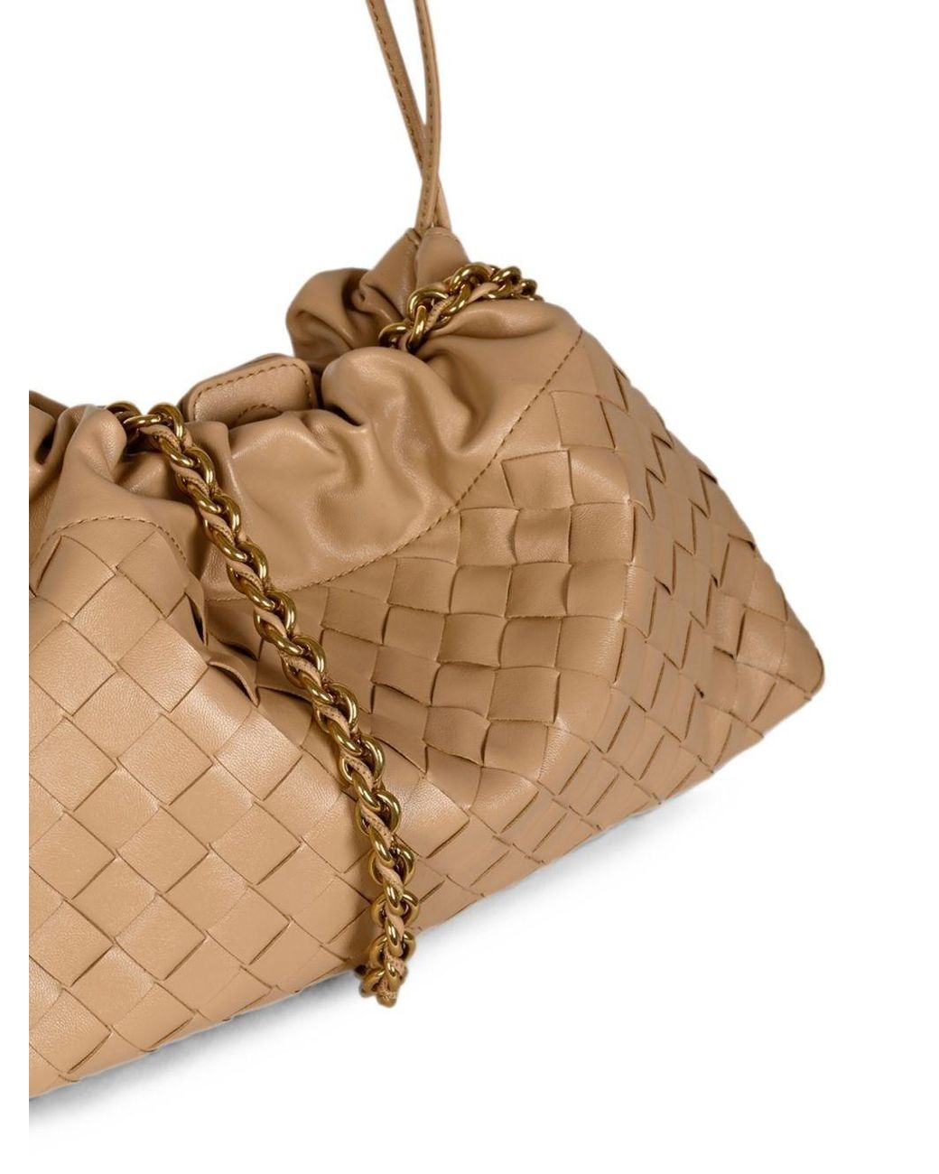 Bottega Veneta Natural Dustbag Notte Leather Pouch