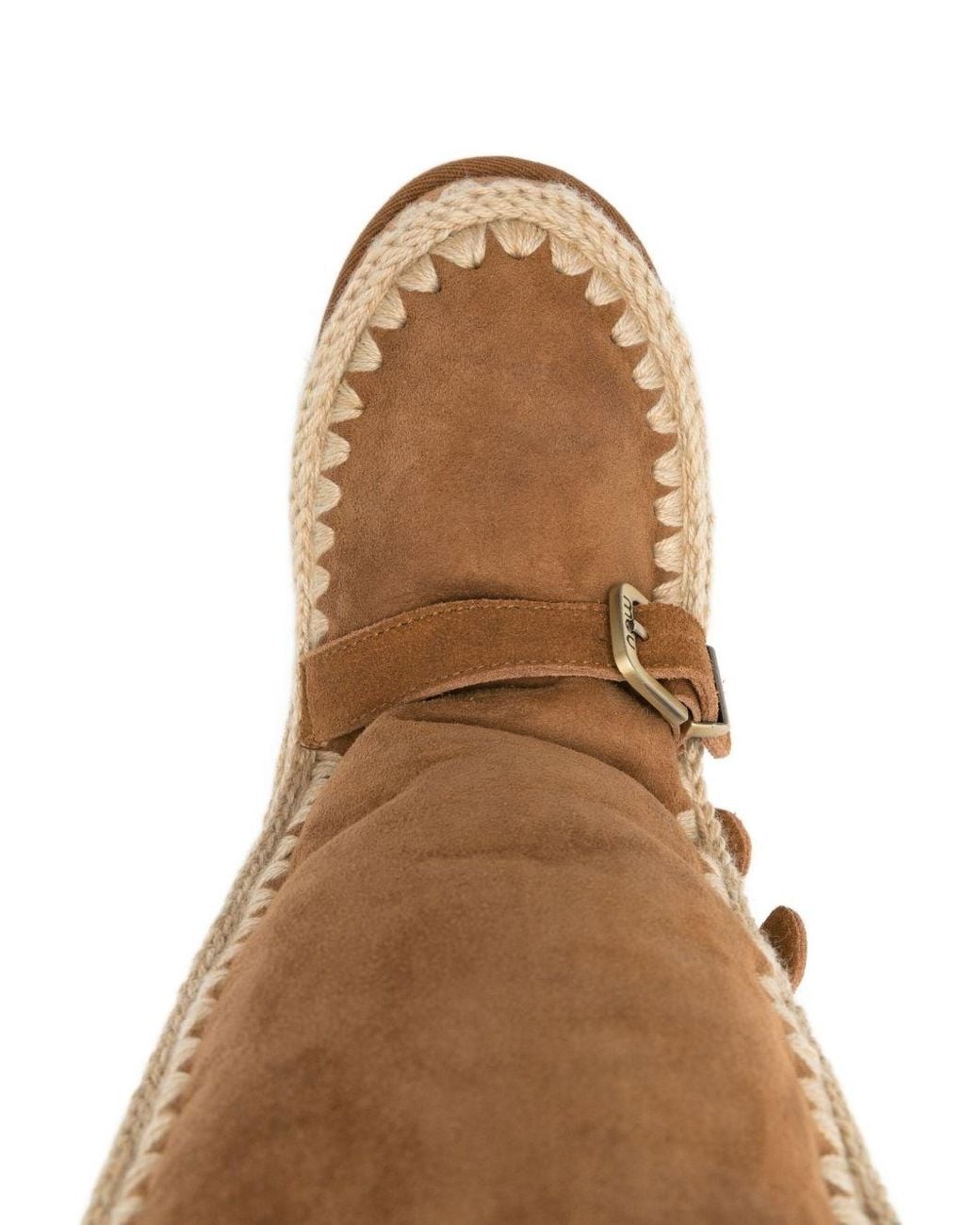 Mou Brown Eskimo 40 Buckle Straps Boots