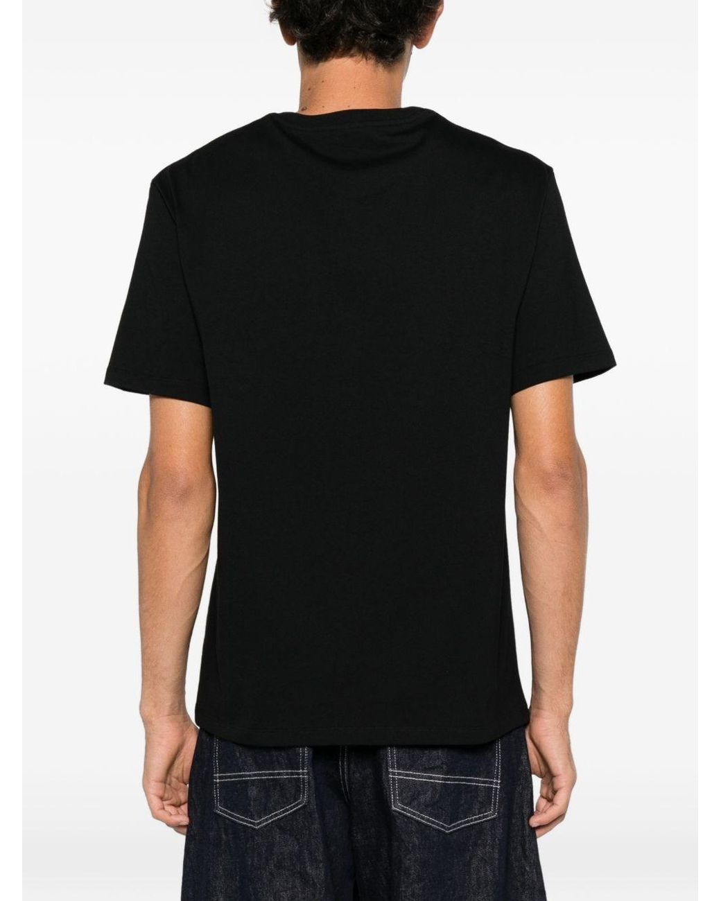 Loewe Black Logo Cotton T-Shirt for men