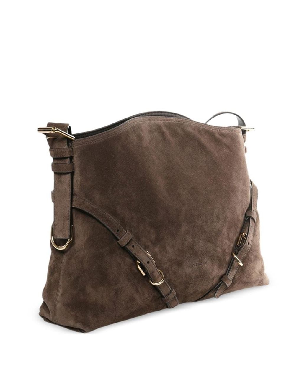 Givenchy Brown Voyou Medium Shoulder Bag