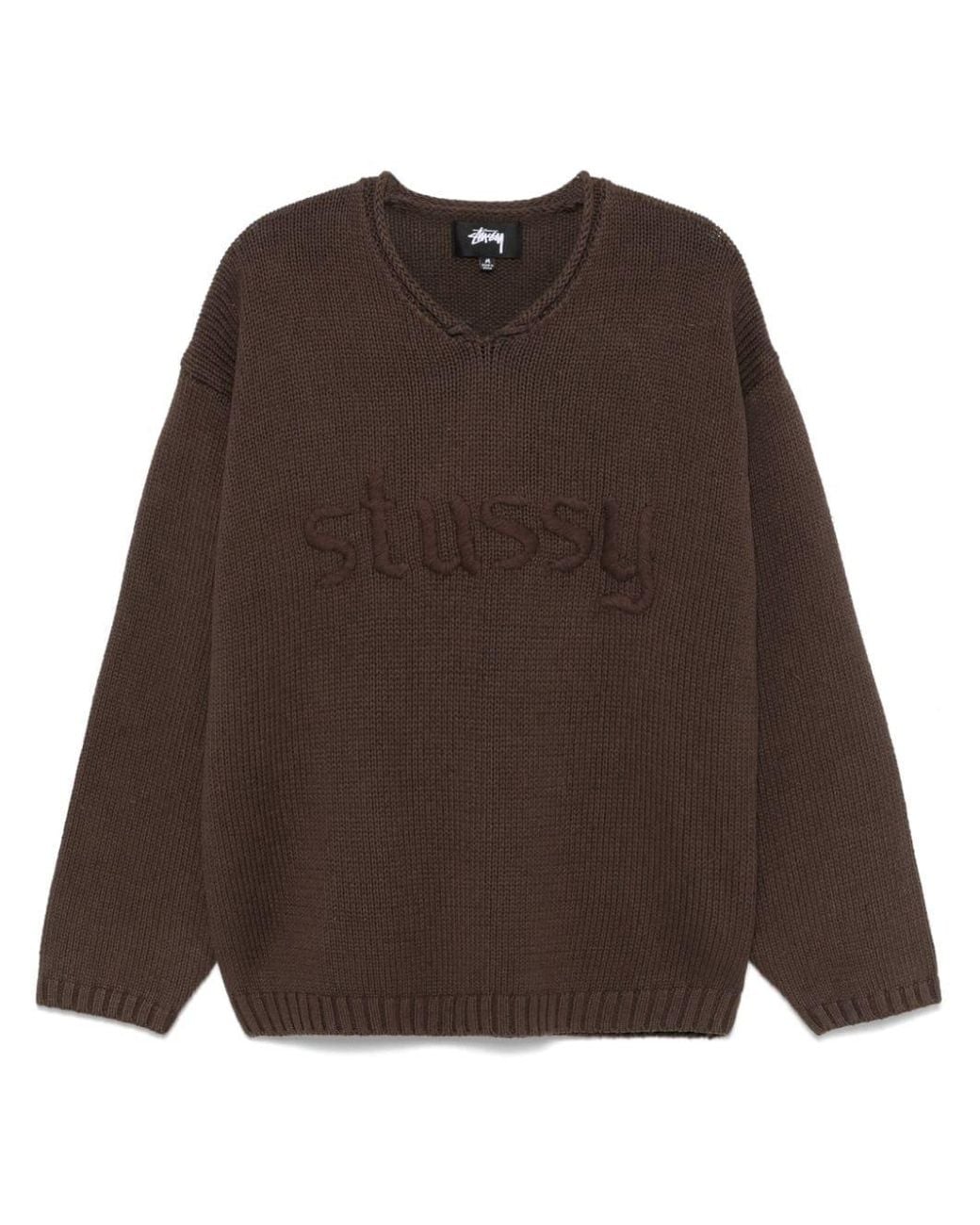stussy--Linen-Blend-V-necked-