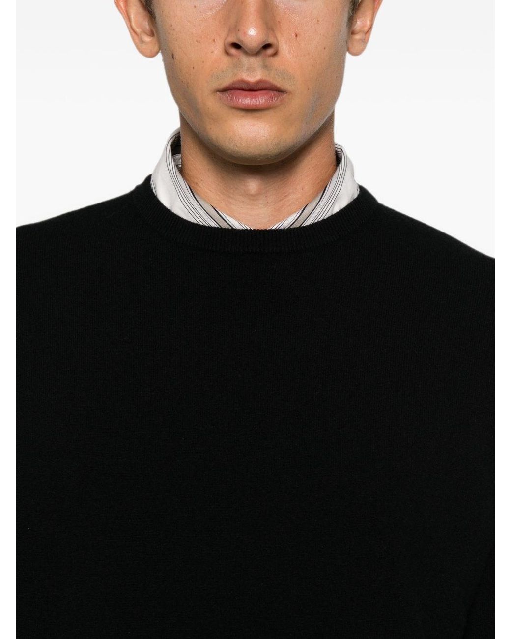 Extreme Cashmere Black Cashmere Crewneck Sweater