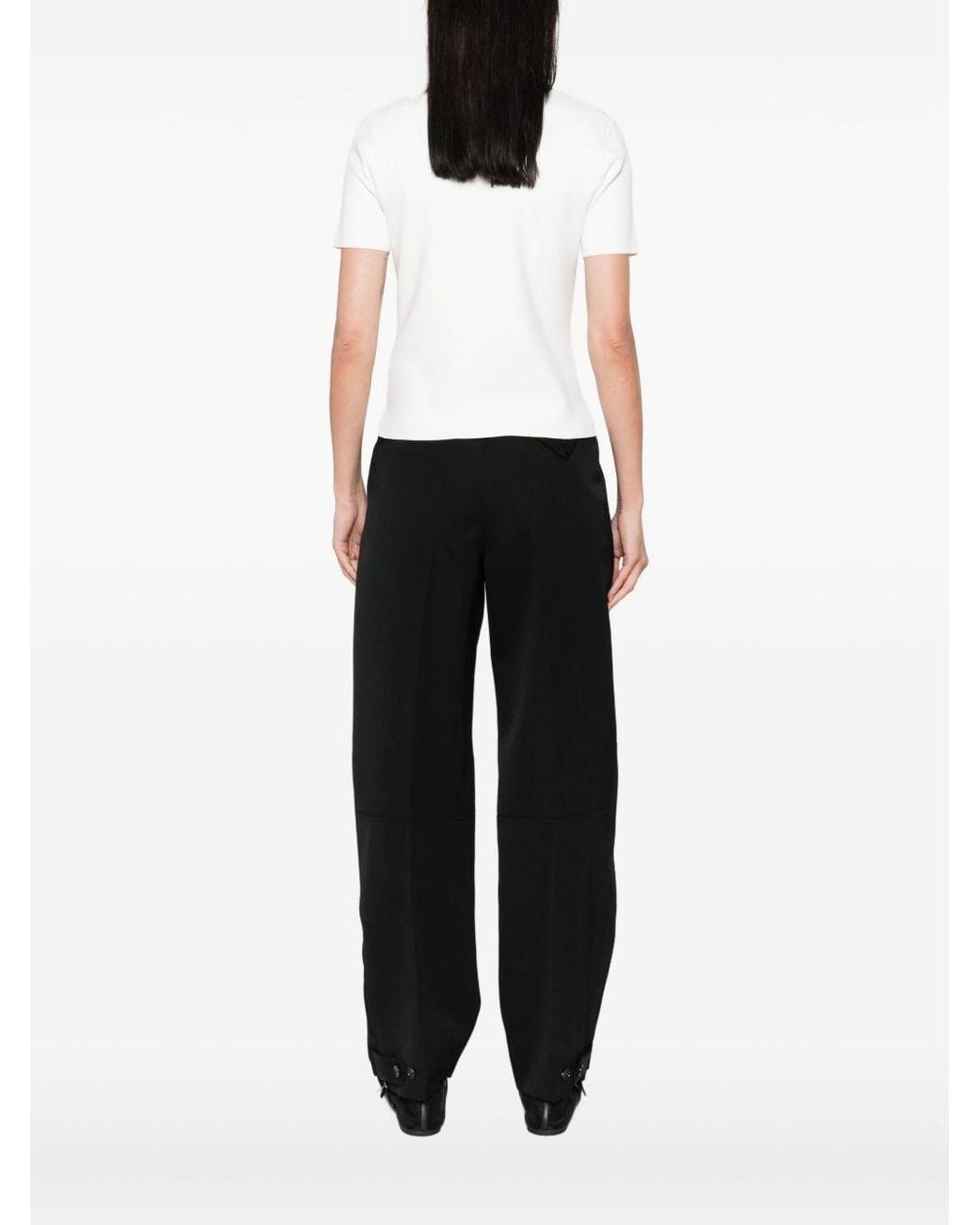 Max Mara White Cotton T-Shirt