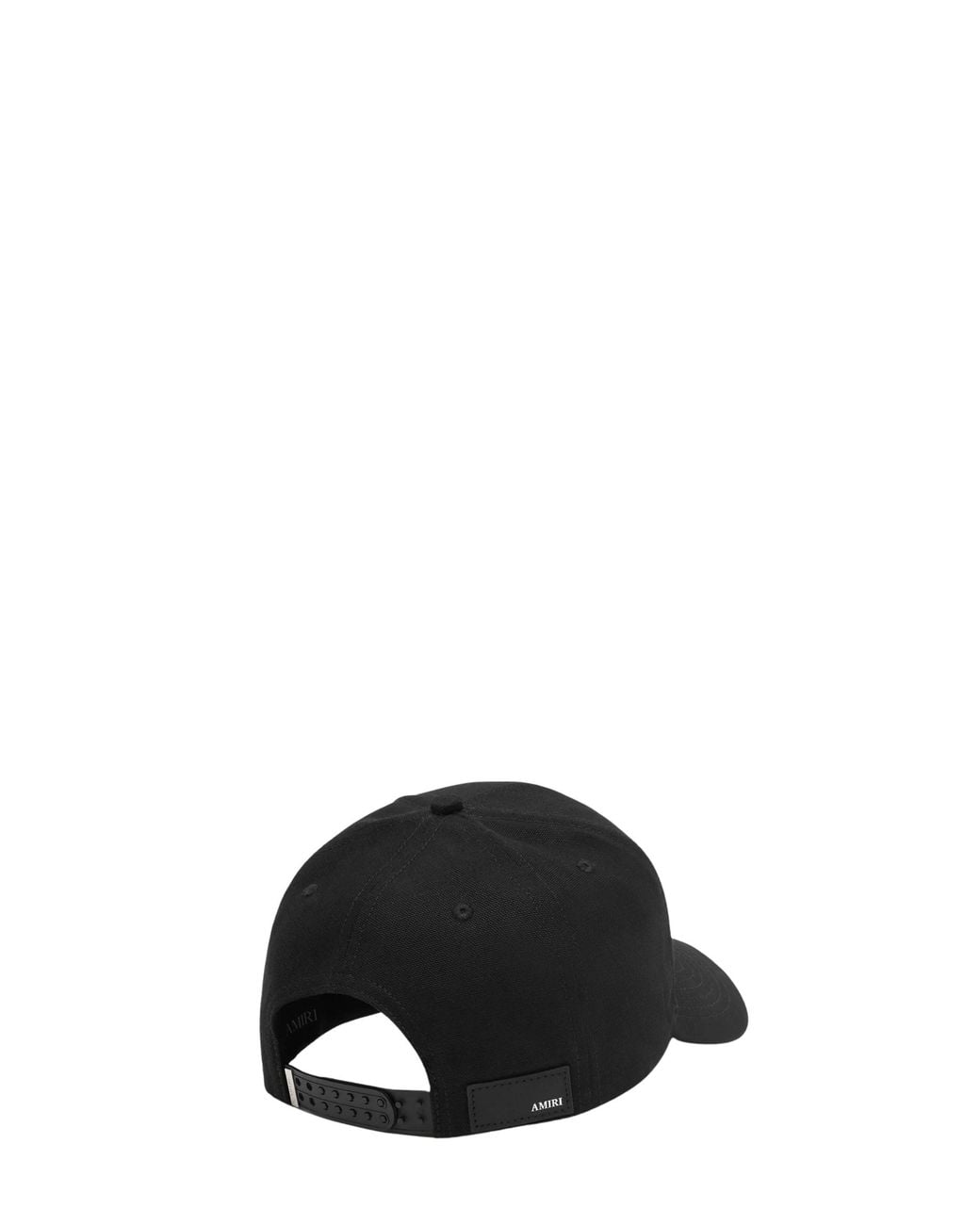 Amiri Black Logo-Embroidered Baseball Cap for men
