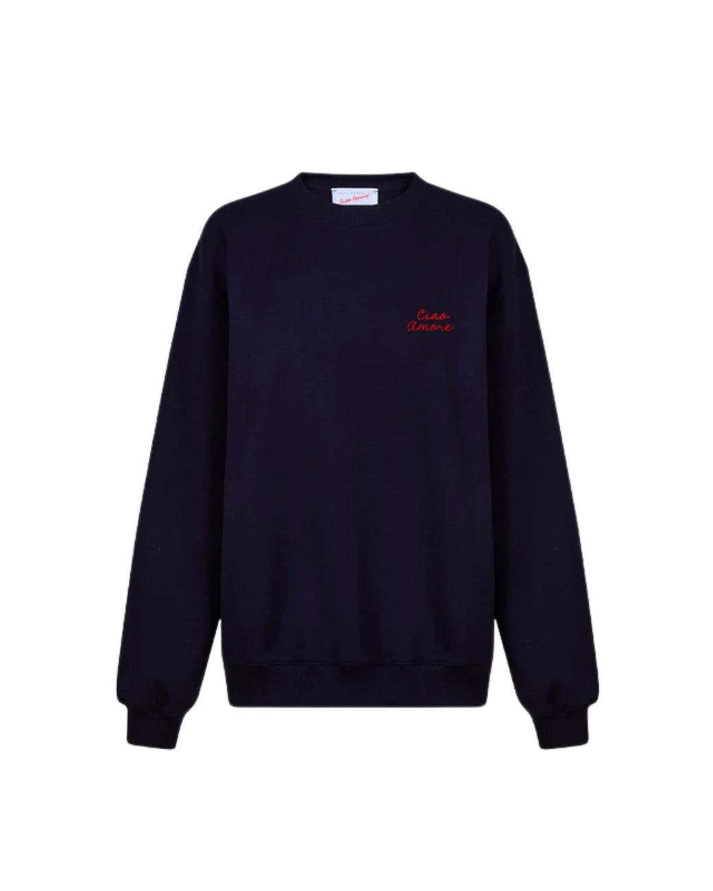 Giada Benincasa Blue Hello Love Sweatshirt