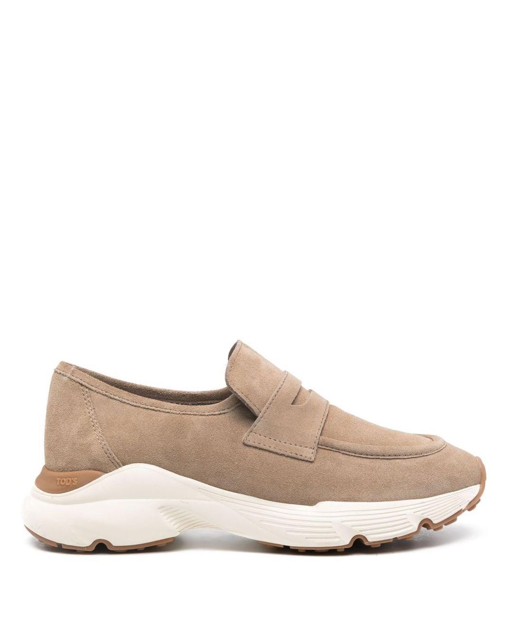 Tod's Natural Flat Shoes