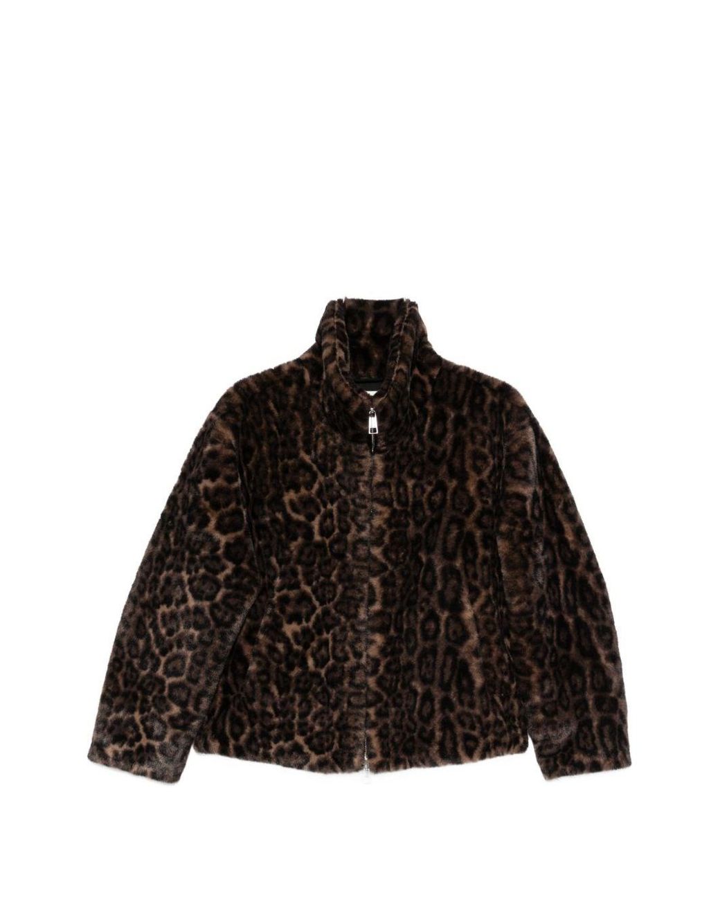 Apparis Black Brooks Faux Fur Jacket