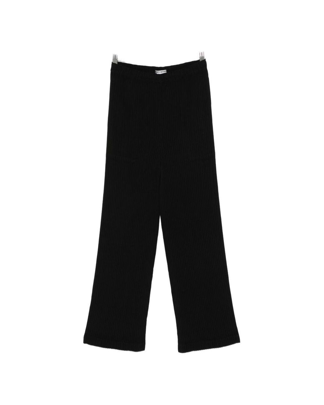 Issey Miyake Black Pleated Trousers