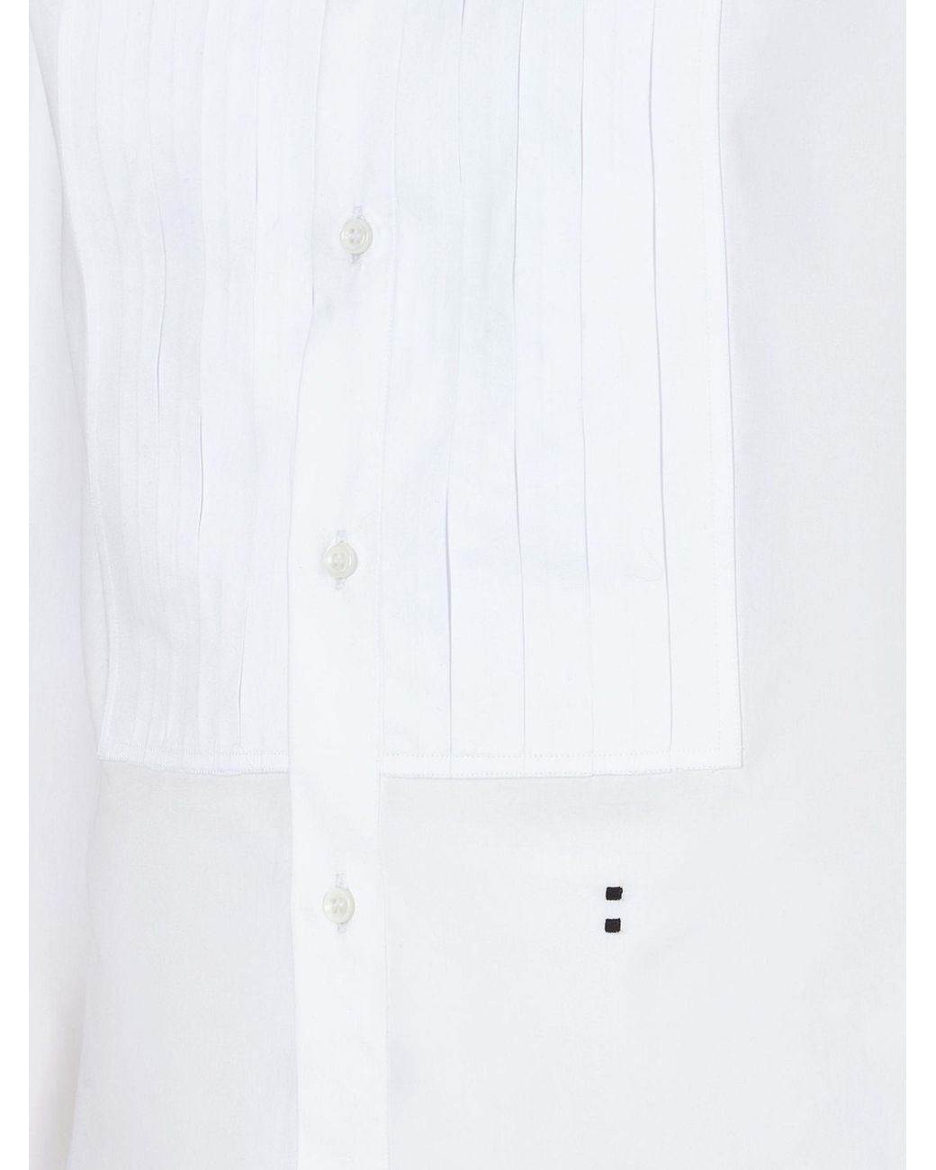 Fendi White Slim Fit Shirt for men