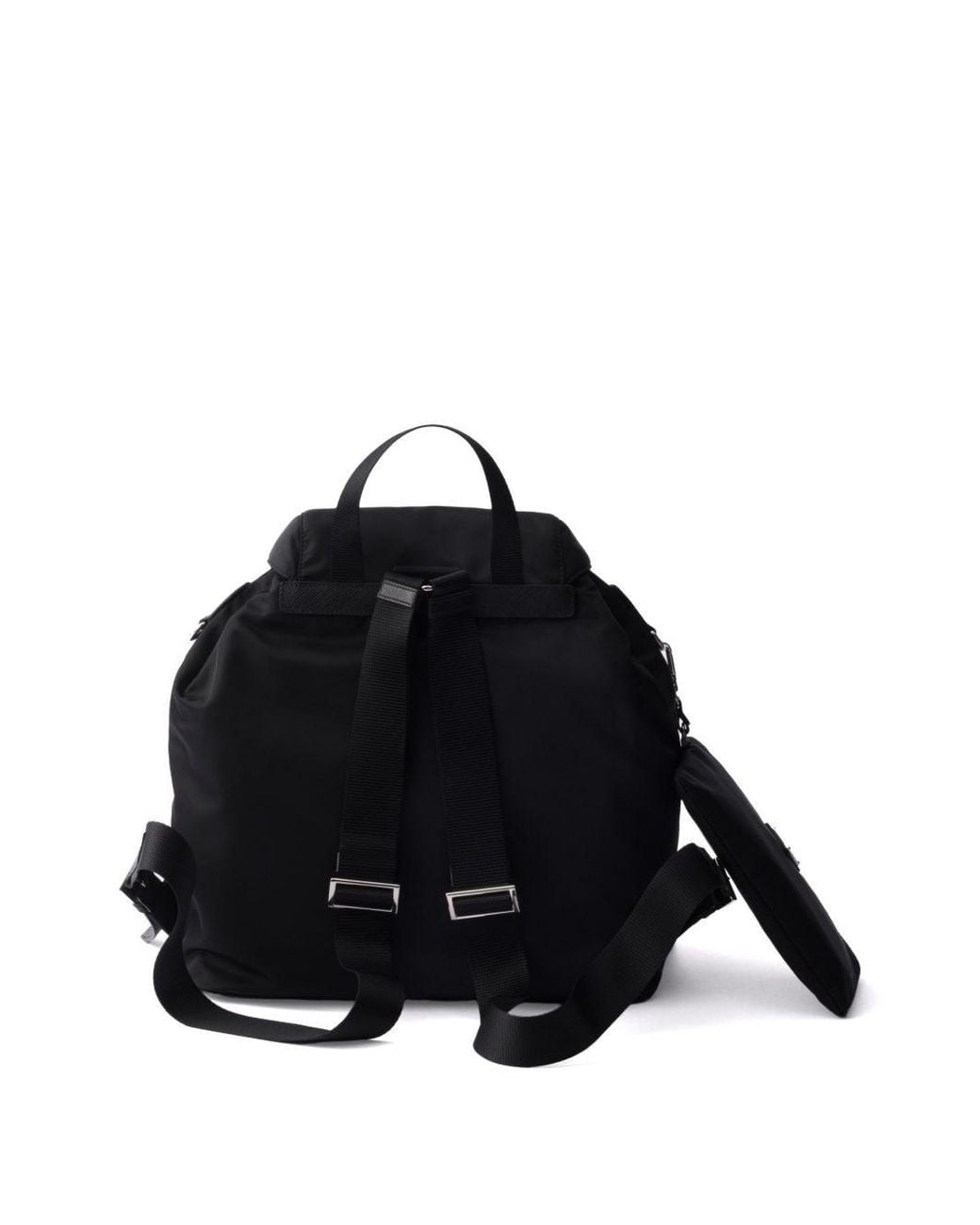Prada Black Re-Nylon Medium Backpack